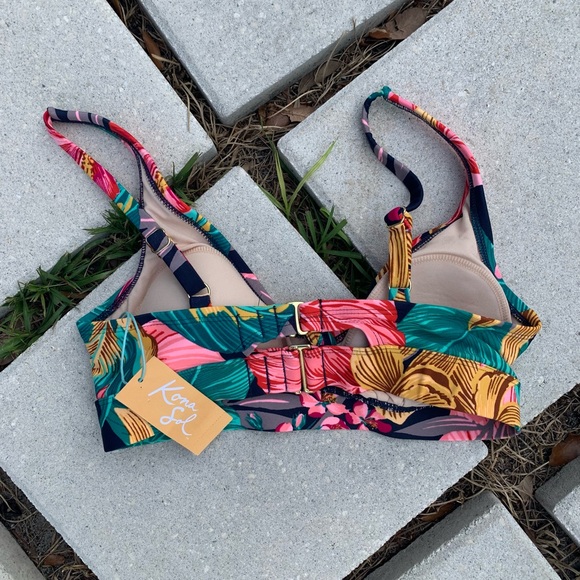 Kona Sol Swim Top (Size - S) “NWT” - Picture 2 of 10